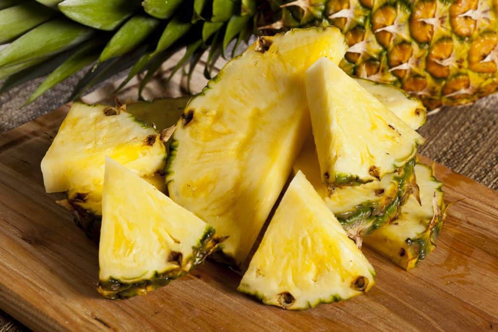 fresh pineapple