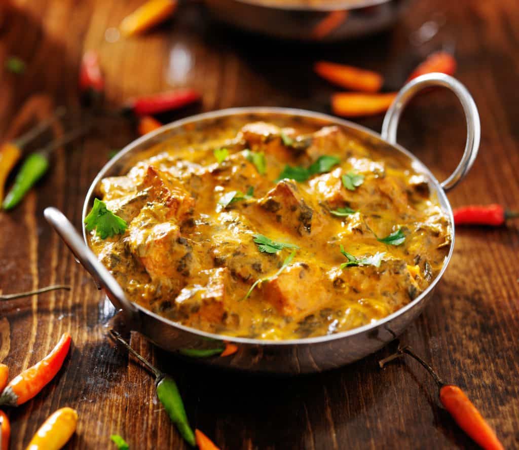 Indian curry dish